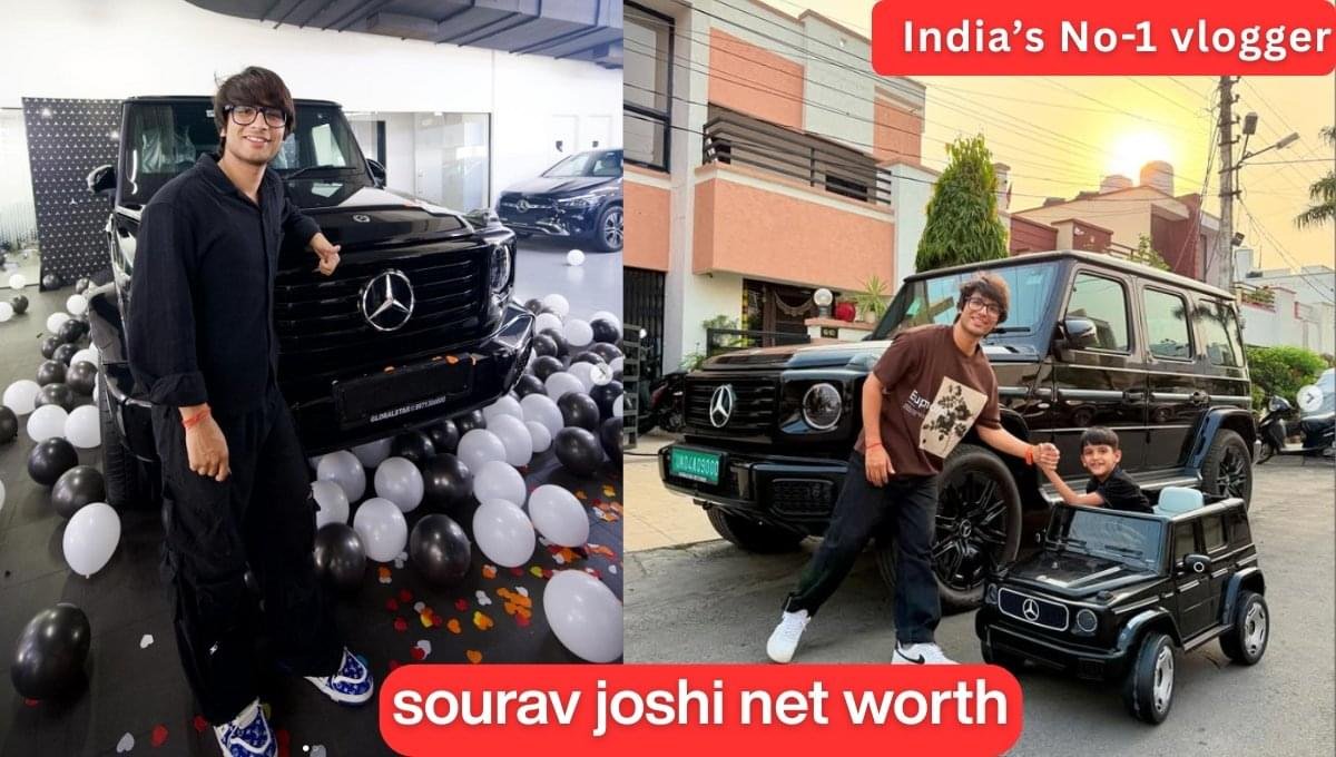 sourav joshi net worth